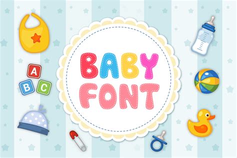 Baby Font By Owpictures · Creative Fabrica