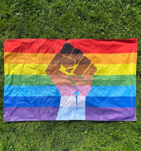 double sided 3 x 5 foot polyester queer trans gay pride flag etsy