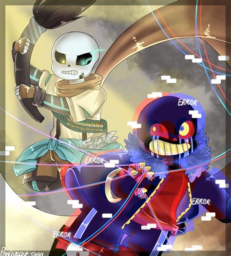 ⭐ink Sans Vs Error Sans⭐ Sansvssans Undertale Español Amino