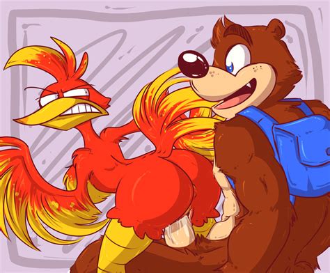 Kazooie And Banjo Banjo Kazooie Drawn By Cerealharem Danbooru