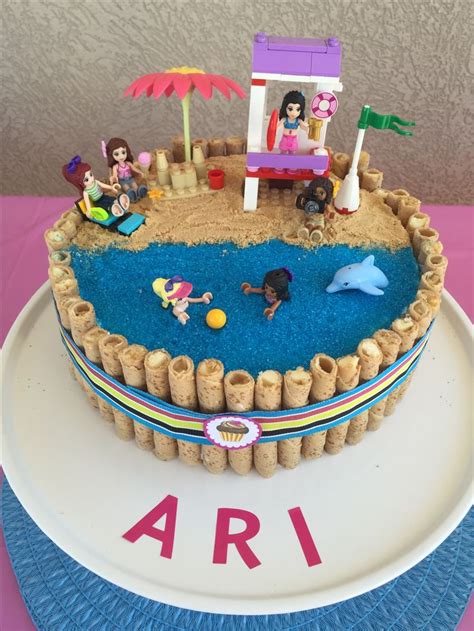 There are too many birthday cakes with the name downloads which you. Lego friends birthday cake | Lego birthday cake, Cool ...