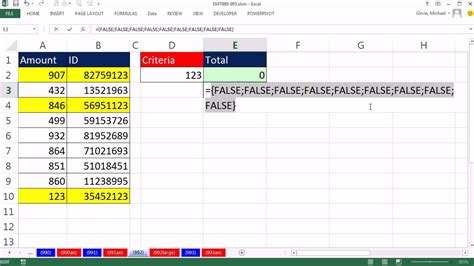 Excel Magic Trick 992 Partial Text Criteria For A Number Sumif Wont