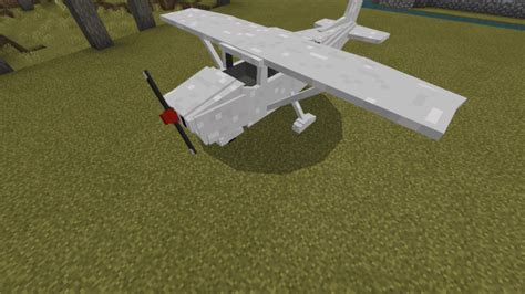 Mcpebedrock Spaghettijets Cessna 172 Airplane Addon Minecraft