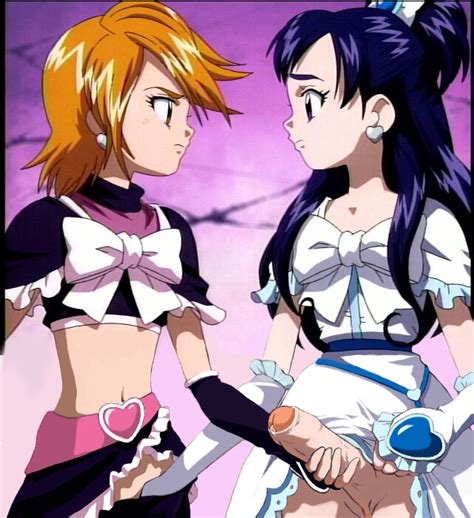 Misumi Nagisa Yukishiro Honoka Cure Black And Cure White Precure