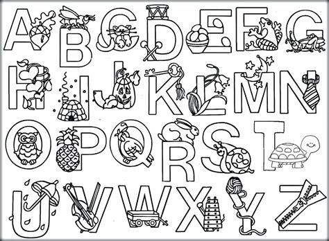 Free Alphabet Coloring Pages At Free Printable