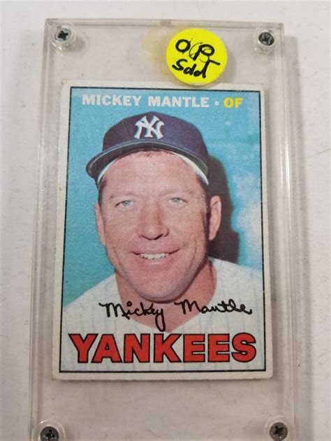 We did not find results for: 1967 Topps Mickey Mantle Baseball Card