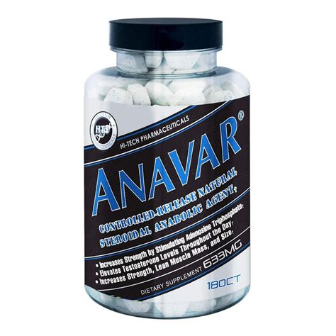 Anavar Anabolic Agent Prohormone From Hi Tech Pharmaceuticals