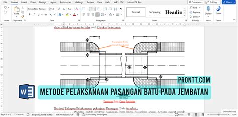 Metode Pelaksanaan Pasangan Batu Pada Jembatan File Doc ProNtt Com