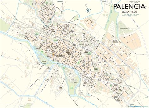 Mapa De Palencia
