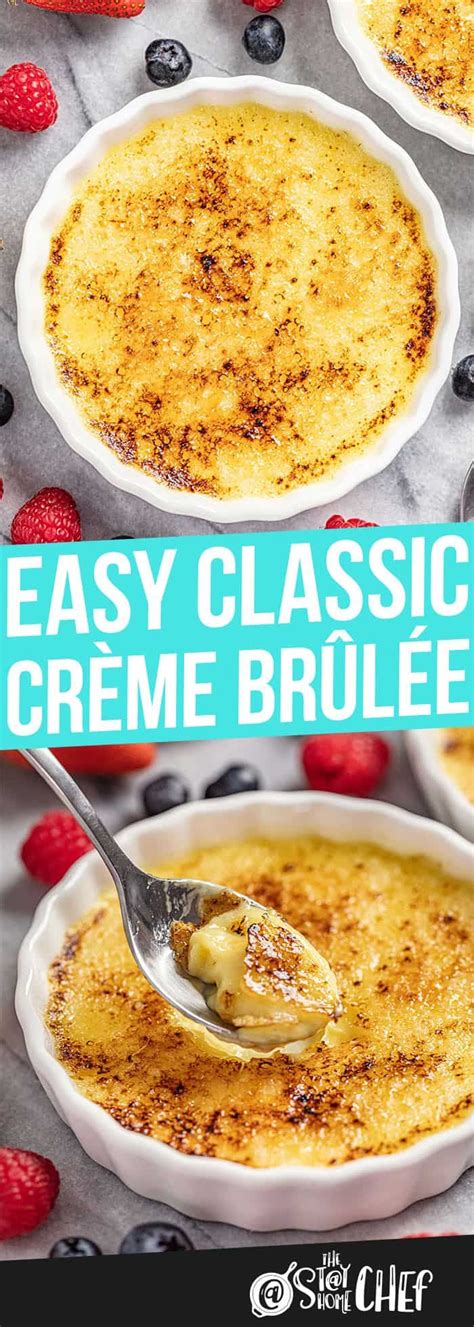 Easy Classic Crème Brûlée Hits The Spot With A Rich Thick Vanilla