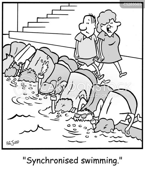 Swimming Poos Cartoons And Comics Funny Pictures From Cartoonstock