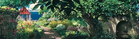 Landscape Studio Ghibli Wallpaper 4k Biajingan Wall