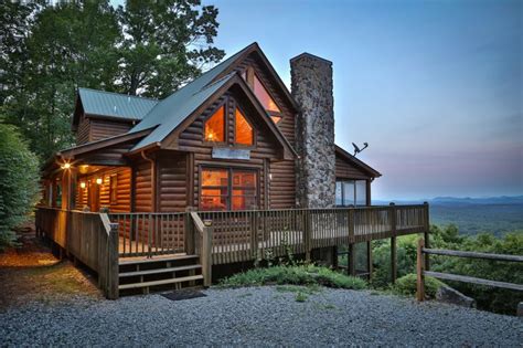 Pet friendly mountain view cabins. Blue Sky Cabin Rentals: Forever View | Cabin, Log cabin ...