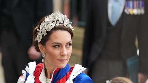 In A Poignant Move Kate Middleton Chose To Reference Her Iconic Wedding Dress With The Gown She