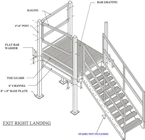 Maybe you would like to learn more about one of these? Prefabricated Stair Landings Exit Right, Prefabricated ...