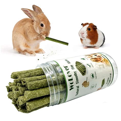 Buy Wolover Natural Timothy Hay Sticks Chew And Gnawing Treats Molar