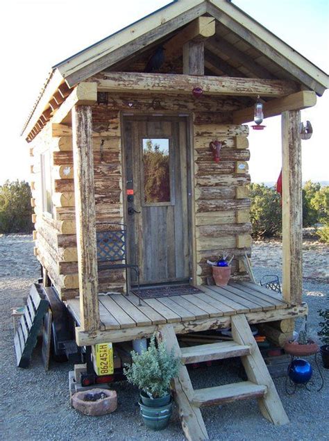 A Jalopy Cabin Tiny Log Cabins Tiny Cottage Cabin