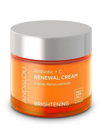Andalou Naturals Brightening Probiotic C Renewal Cream Walmart Ca