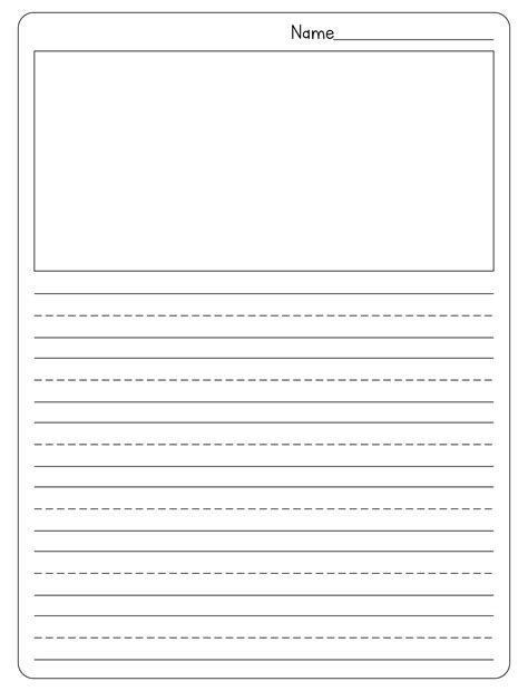 Free Printable Handwriting Practice Paper For Kindergarten Printable