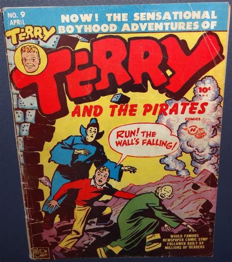 Terry And The Pirates 9 1948 Harvey 50 Milton Caniff Powell A Bv