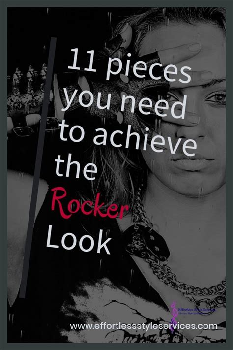 rock style ~ 11 pieces you need to achieve the rocker look ~ iconic style rocker look rock