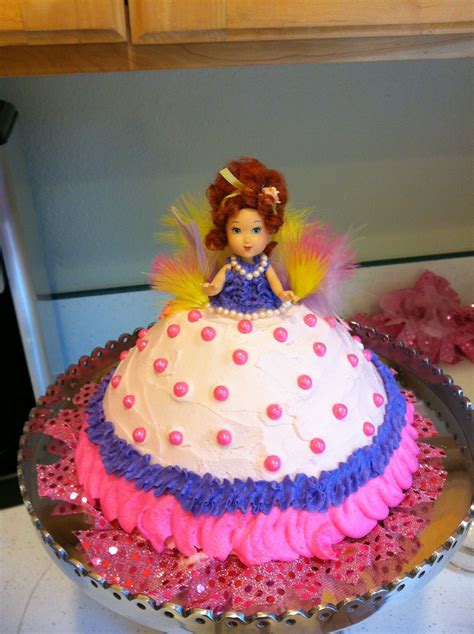 Fancy Nancy Cake 7th Birthday Cakes Fancy Nancy Doll Cake