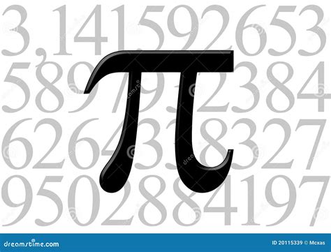 Pi Letter On Number Value Royalty Free Stock Images Image 20115339