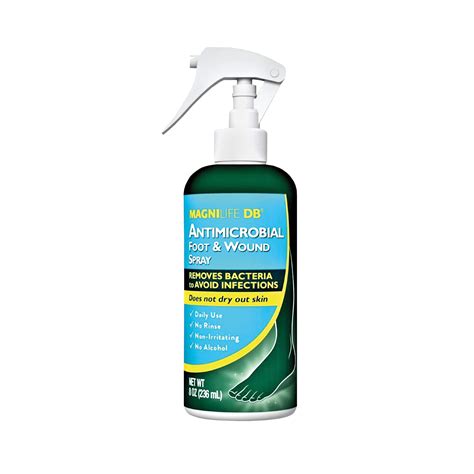 Antimicrobial Foot And Wound Spray Support Plus