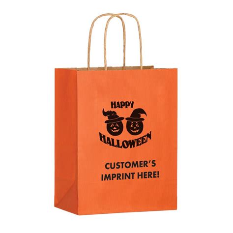 Halloween Stock Design Matte Orange Shopper Pumpkins Customized 8