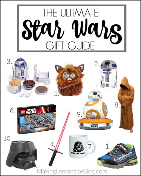 Gift ideas for star wars fan. The Ultimate Star Wars Gift Guide (For Fans of ALL Ages ...