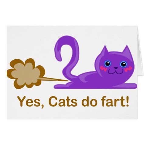 Cat Fart Farting Cat Zazzle