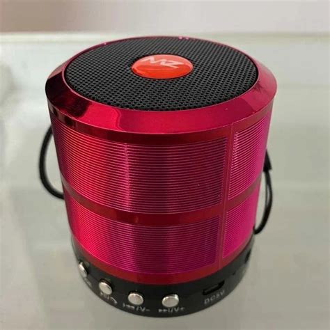 Mz Red Ws887 Mini Portable Bluetooth Speaker At Rs 190box Wireless Bluetooth Speaker In New
