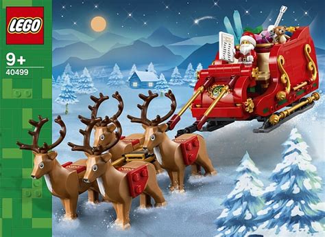 Lego Santas Sleigh And The Evolution Of Lego Reindeer