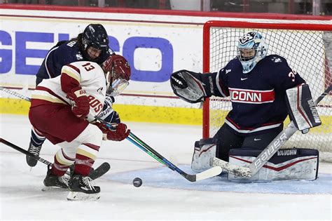 Uconn Sweep Of Boston College Womens Hockey Caps Nightmare Week In Bc