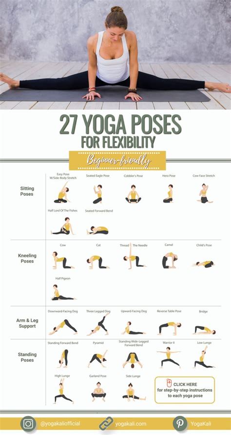 27 Easy Beginner Friendly Yoga Poses And Stretches For Increased