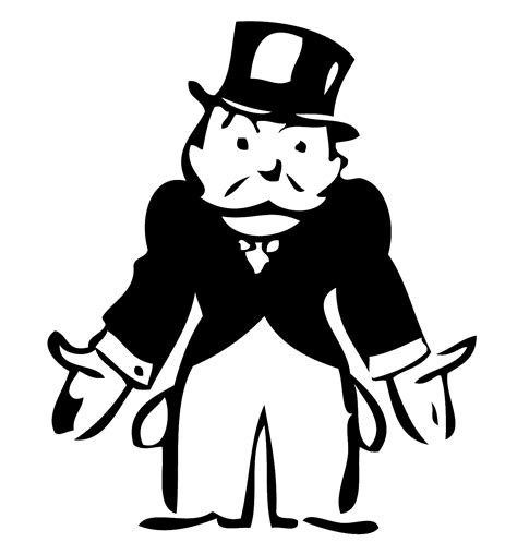 Monopoly Man Vector At Vectorified Com Collection Of Monopoly Man Vector Free For Personal Use