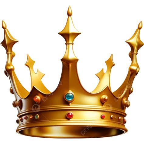 3d Golden Crown Assets Graphic Design Png Transparent Clipart Image