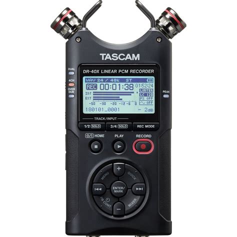 Tascam DR40X Portable Digital Recorder at Promenade Music