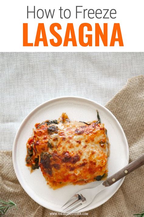 How To Freeze Lasagna