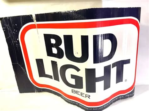 Bud Light 8 Foot Long Banner Budweiser Beer Bar Restaurant Advertising