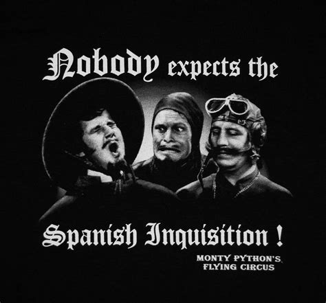 Spanish Inquisition Monty Python Monty Python Funny Tv Shows Funny