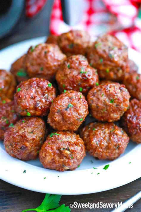 Air Fryer Turkey Meatballs | Recipe Cart