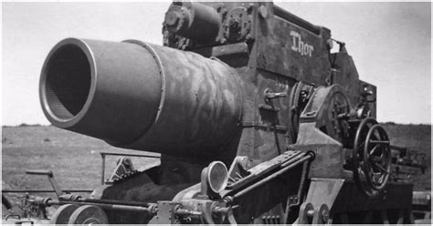 The Company Rheinmetall Developed A Mortar With A Calibre Of 60cm As