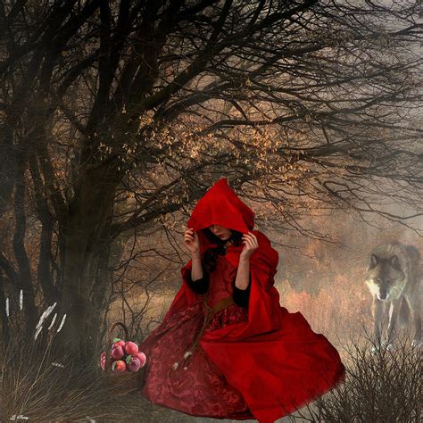 Little Red Riding Hood Mixed Media By Gayle Berry Fine Art America
