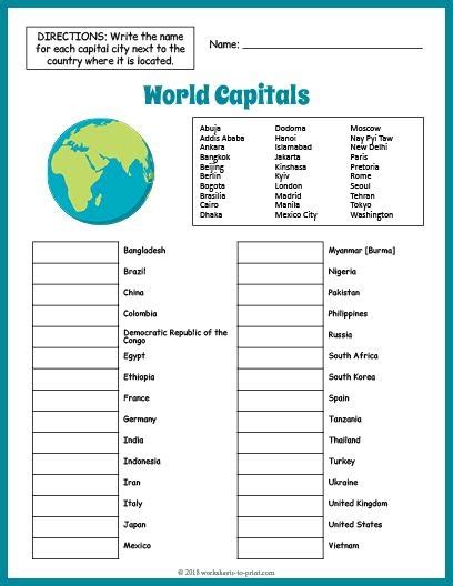 Download all our social studies worksheets for teachers, parents, and kids. Coloring pages kids: Free Printable High School Social Studies Worksheets