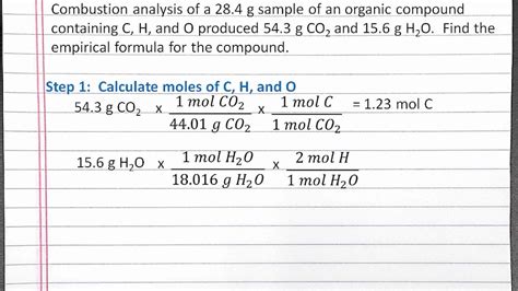 Write the correct formula and charge for the anion. Empirical Formula From Percent Calculator