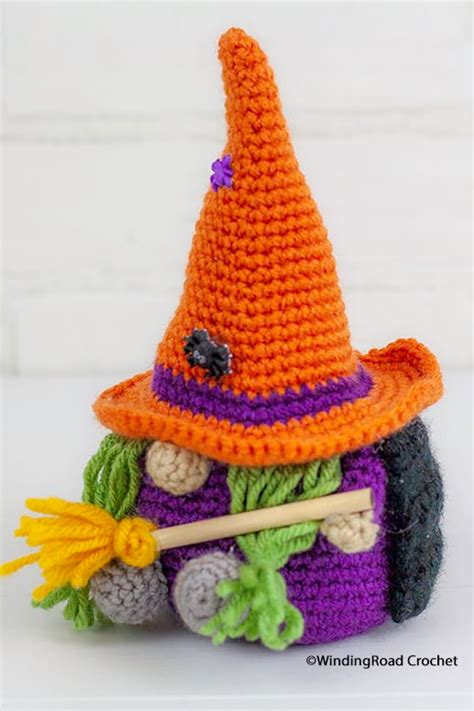 Crochet Witch Gnome Free Pattern Winding Road Crochet