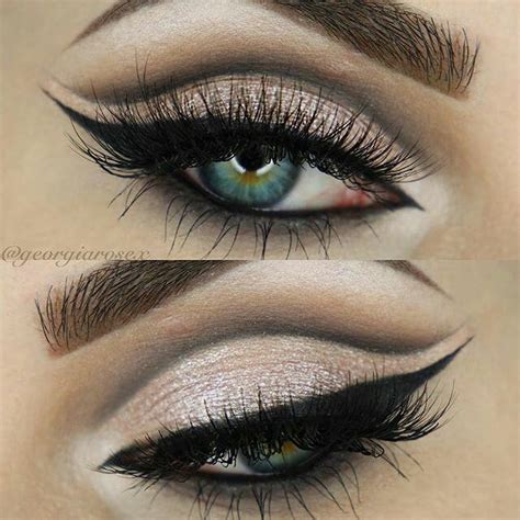 Автор Georgiarosex Makeup Tips Eye Makeup Eyeliner Flick Makeup