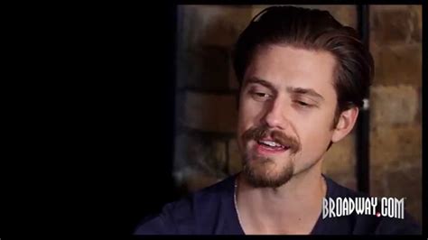 Merry Tveitmas Assassins Aaron Tveit On His Beard Hair Future And