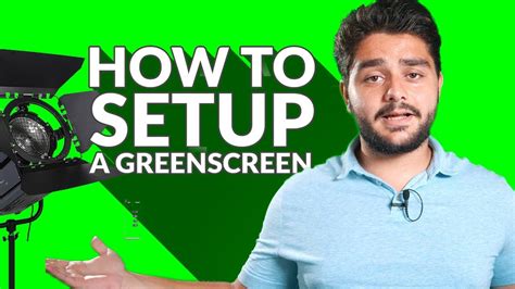 How To Setup Your Green Screen Ultimate Guide Youtube